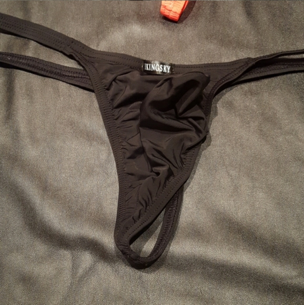 Ikingsky black thong